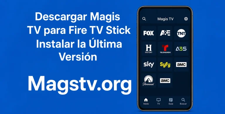 Descargar Magis TV para Fire TV Stick Instalar la Última Versión