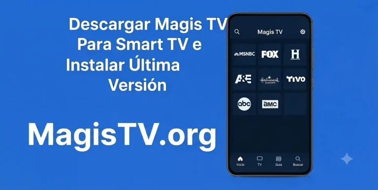Descargar Magis TV Para Smart TV e Instalar Última Versión